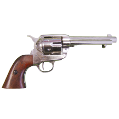 Револьвер Кольт «Peacemaker», никель, США, 1873 г.