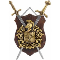 Настенный коллаж Герб с мечами (585-FB)