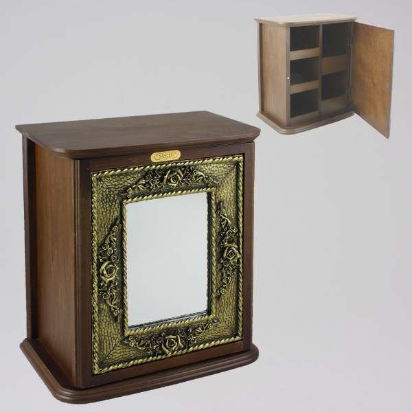 Шкафчик для мелочей "Флер Ле Роз" с зеркалом